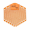 Pisoárové sitko Fre-Pro WAVE 3D - Mango (oranžové) 1 ks